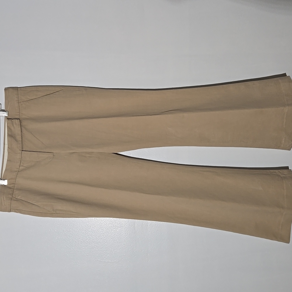 🏠 Theory Light Tan Trousers Size 8